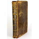An 18th century leather bound volume (3rd edition) The Laboratory or School Of Arts by G Smith 1750,