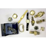 A quantity of mixed watches.