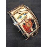 A 1940's Salvation Army marching drum, Dia. 77cm.