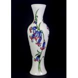 A Moorcroft tube lined vase dated 2009, H. 20.5cm
