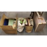 A very large quantity of stamp albums and loose stamps.