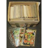 A large quantity of Eagle 2000AD comics.