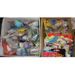 A large quantity of McDonalds collectible toys and masks etc.