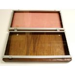 Two table top display cases, Size. 49 x 92 x 8cms.