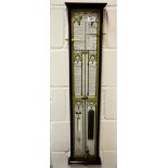 A 20th century Admiral Fitzroy's mercury barometer. H. 97cms/38".