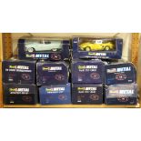 A collection of ten Revell 1:18 scale diecast model cars.