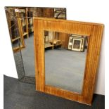 Two good mirrors, largest 60 x 90cm.