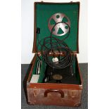 A cased vintage Specto cine-projector.