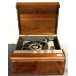 A 1970's teak cased Marconi record player.