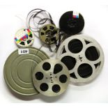 A small group of 8mm and super8 films.