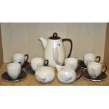 A vintage Carltonware Australian design coffee set.