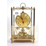 A vintage Kundo anniversary clock, H. 25cm.