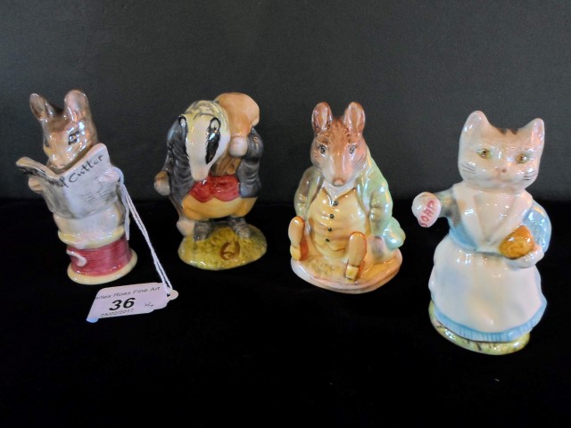 A Beswick Beatrix Pottery figurine, Samuel Whiskers, having a BP1 back stamp,