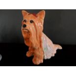 A Beswick fireside model of a Yorkshire Terrier, no. 2377, (26cm).