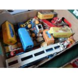 A collection of mid-20th century and later die-cast vehicles, to include: Dinky and Corgi examples,