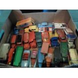 A collection of mid-20th century and later Dinky and Corgi die-cast vehicles,