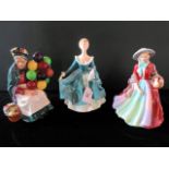 Two Royal Doulton figurines, comprising: Janine (HN2461),