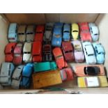 A collection of mid-20th century and later Dinky die-cast vehicles in play worn condition,