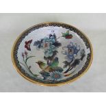 A 20th century cloisonne bowl,