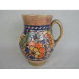 A 1930s Crown Ducal handled vase in the Byzantine pattern, no.