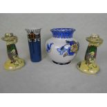 Four pieces of Frederick Rhead designed ceramics,