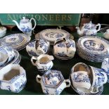 A good quantity of Wood & Sons tablewares, in the blue & white Yuan pattern,