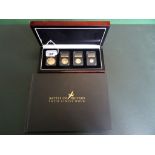 A London Mint Office four coin set, commemorating the 75th anniversary of the Battle of Britain,