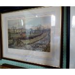 After John King, a hunting print, titled 'Bicester & Warden Hill',