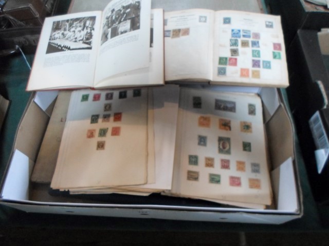 A quantity of stamps, largely used, GB and all world, contained in albums,