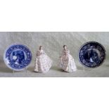 Two Royal Worcester figurines, 'The Fairest Rose' and 'Belle of the Ball',