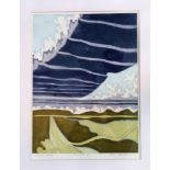After John Brunsdon (British 1933 - 2014), Cloud Range, artist's proof, numbered 3/7,