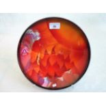 A Poole Pottery Studio limited edition dish, 'The Elements', Fire, designed by Karen R Ford,