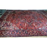 A large eastern-style carpet,