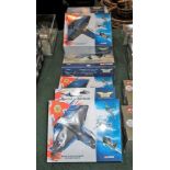 A collection of six Corgi Aviation Archive die-cast models,