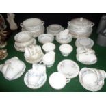 A mixed quantity of tableware, to include examples by: Royal Doulton, Paragon china,