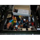 A quantity of unboxed die-cast vehicles, to include matchbox models of Yesteryear,