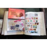A quantity of stamps, contained in an album and loose, GB and all world, largely used.
