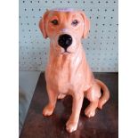 A large Beswick fireside study of a labrador, no. 2314, 34cm.