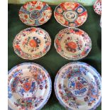 A pair of Copeland Spode plates decorated in the Oriental manner,