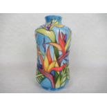 A contemporary Moorcroft vase, designed by Jeanne MacDougal, painted and impressed marks to base,