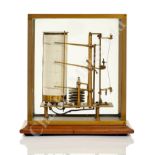 A RARE LATE 19TH CENTURY COMBINED THERMO-HYGRO-BAROGRAPH, PROBABLY FRENCH