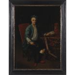 British school, late 19th/early 20th century PORTRAIT OF A MAN oil on panel, framed, unsigned H26