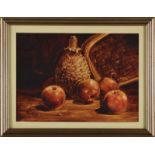 Charles Puckett (North Carolina, 20th century), STILL LIFE, oil on paper, framed, signed lower left;