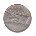 Coins: US 1936 Oregon Trail Commemorative half dollar EA to AU Provenance: Estate of Arturo