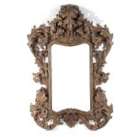 La Barge style carved giltwood mirror H76"" W54"" Provenance: South Carolina private collection