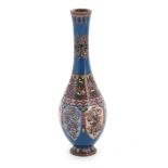 Chinese cloisonne vase