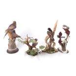 Boehm porcelain birds (4pcs)