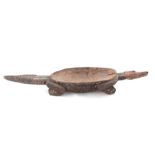 Papua New Guinea feasting ceremony "alligator" bowl