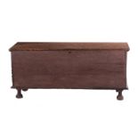 American pine blanket chest