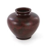 Japanese murashido bronze vase